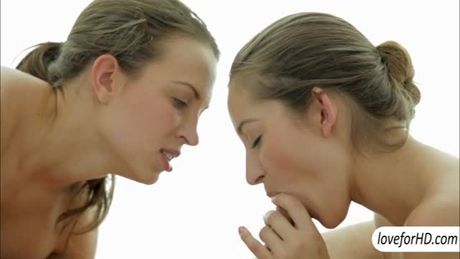 Busty babes Dani Daniels and Lily Love shows what threesome is all about while one is getting fucked other is sucking balls or eating pussy