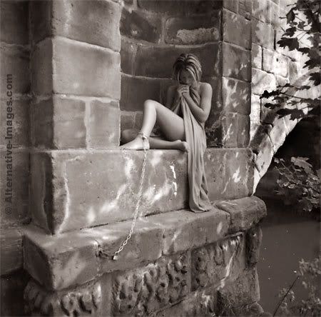 chained