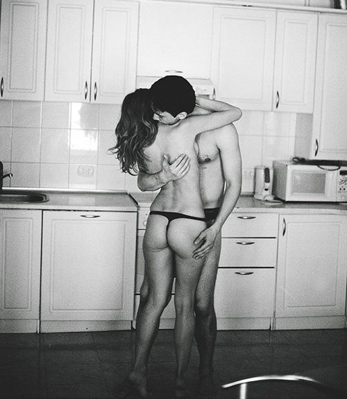 Nothing like sex in the kitchen and in the morning