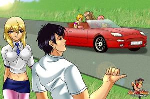 Cartoon Tgirl Action