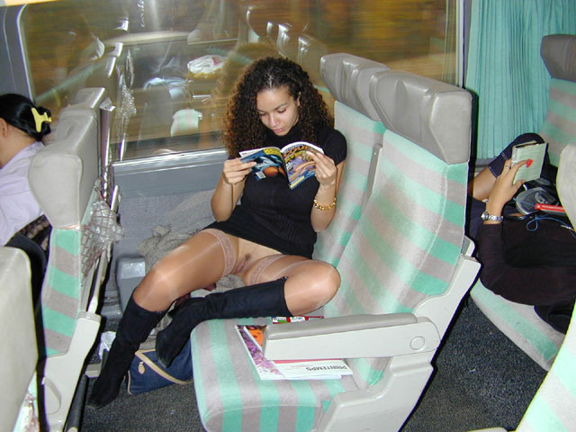 reading a book