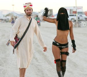 burning man - who's the bitch now?
