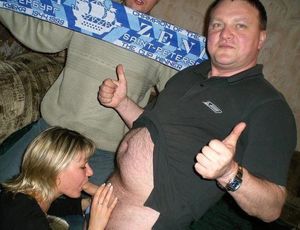 wife sucking her boss