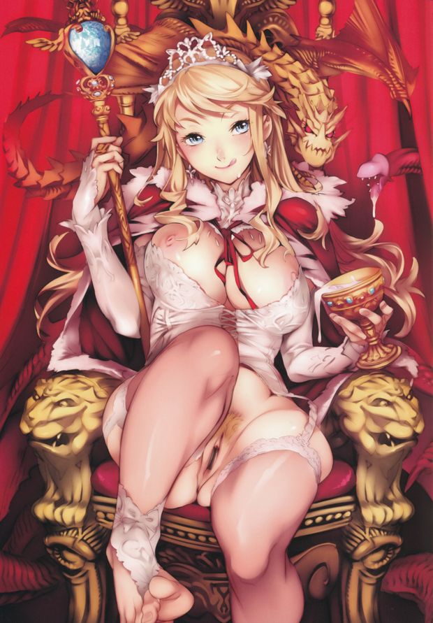 Lusty royal slut