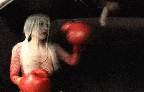 Human punching bag