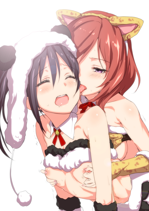 Incredible hardcore hentai picture featuring beautiful lesbian