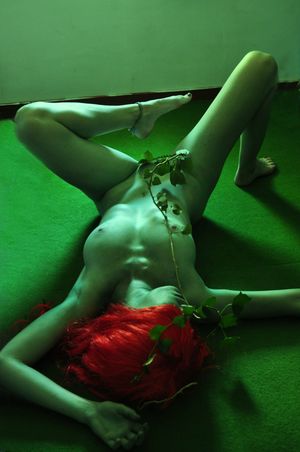 poison ivy bodypaint