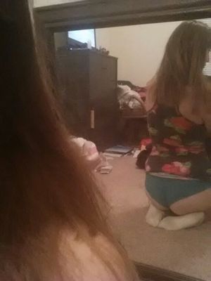 ash showing off her ass in her panties