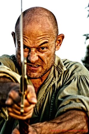 A little shot of some swordplay... From the receiving end.