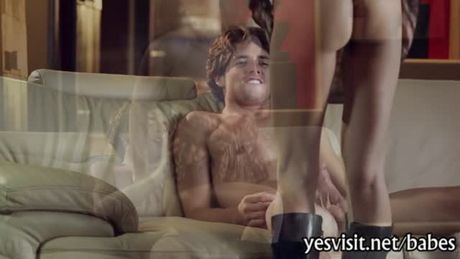 Sexy Tiffany Tyler in boots pounded good and jizzed on her breast