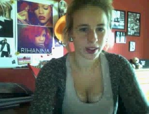 Chatroulette girl masterbation