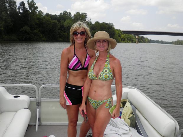 Out on the boat