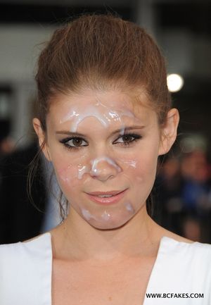 Celeb facial cumshots