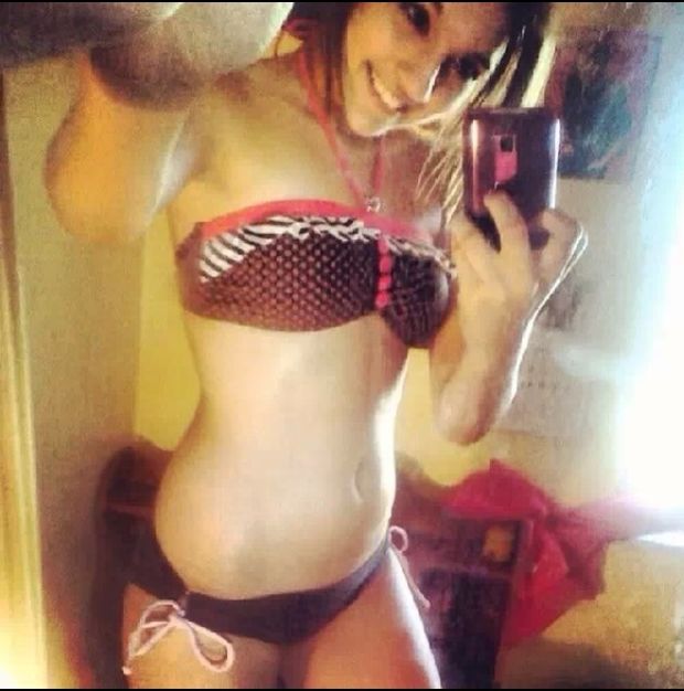 she's a little flat, but her body is nice