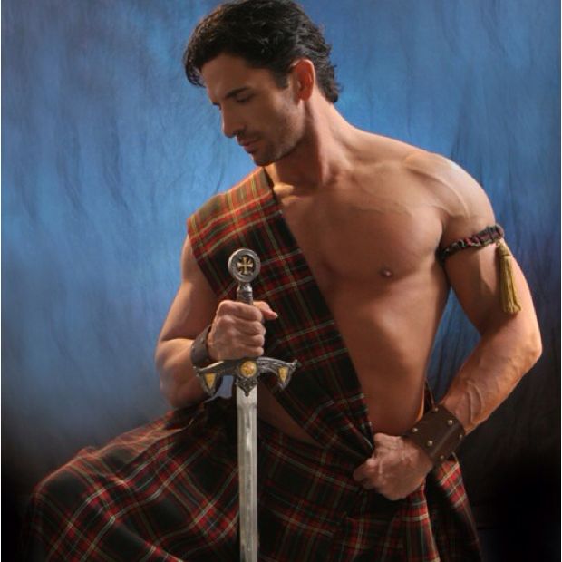 Looks like one of those guys off of a $5 romance cover.