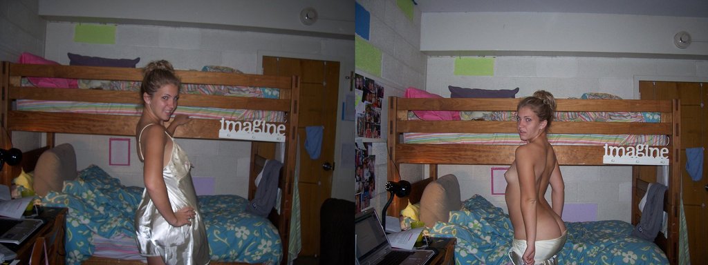 Making commendable use of that freshman-dorm freedom
