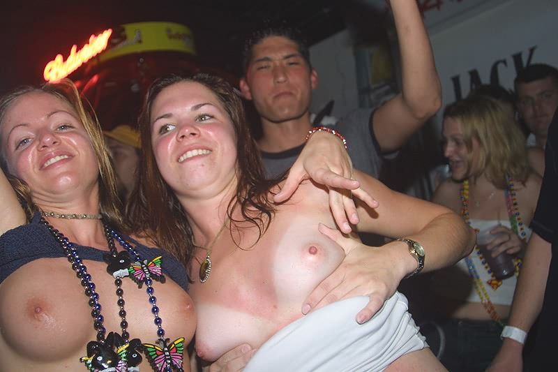 flashing boobs