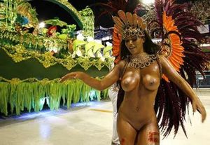 Most gorgeous and hot girls to Brazil Carnival 2014 .