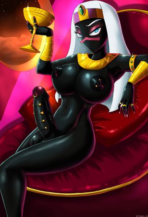 A very sexy well hung hentai shemale