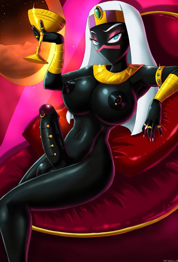 A very sexy well hung hentai shemale