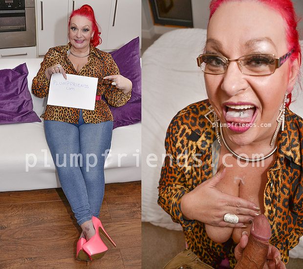 a slutty granny next door!