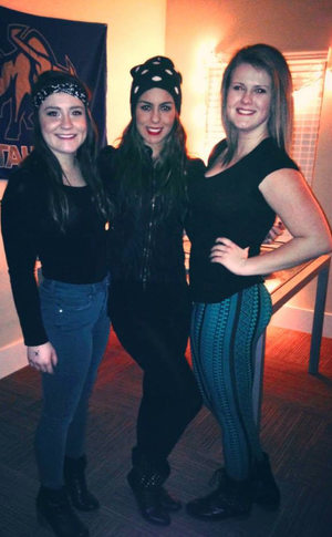 sexy slut on the right has one amazing ass!! Damn