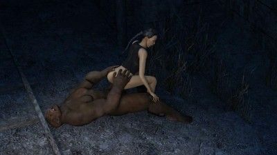 Laura Croft Battles The Horny Troll 3D HD