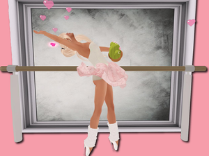 Ballet-Heels at the Barre