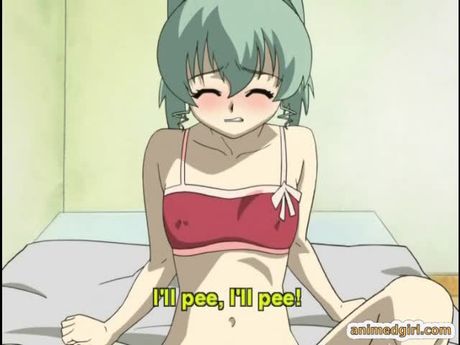 Cute hentai self masturbating and watching her friend fucked