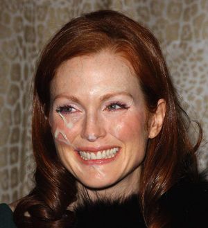 Celeb facial cumshots