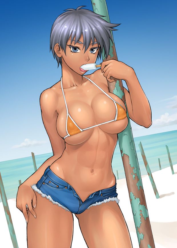 in an anime we would end up as good friends,in a hentai either she or i would grab the other and ravage them!,real life look but dont touch!