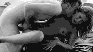 Working her with all guns...