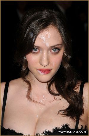 Celeb facial cumshots
