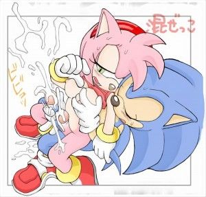 Sonic fucks Futa Amy Rose