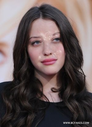 Celeb facial cumshots
