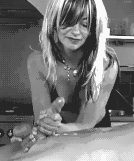 Cum on her