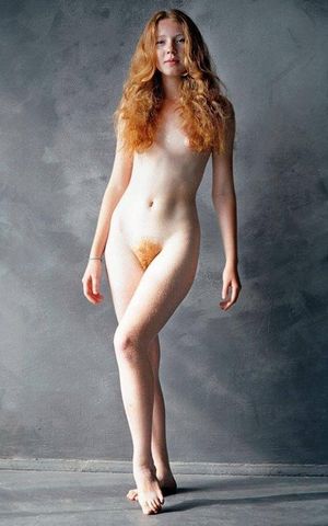 Nude (a true redhead)