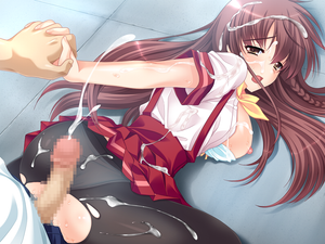 hot hentai babe fucked and covered in cum