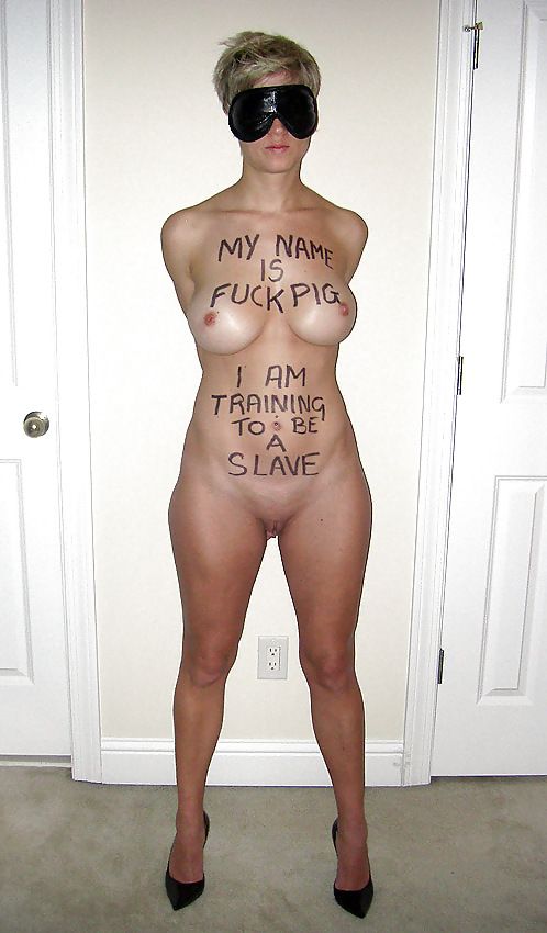 Fuckpig trains to be a slave
