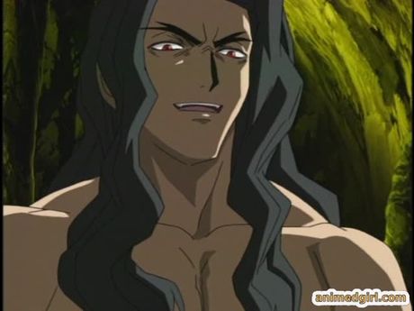 Hentai caught and squeezed her bigtits by tentacles