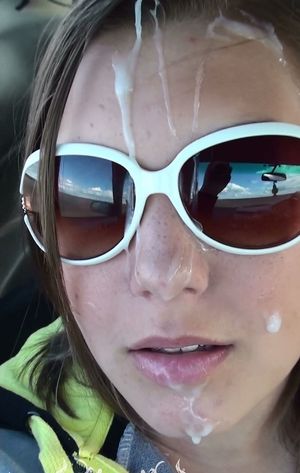 Cum on her