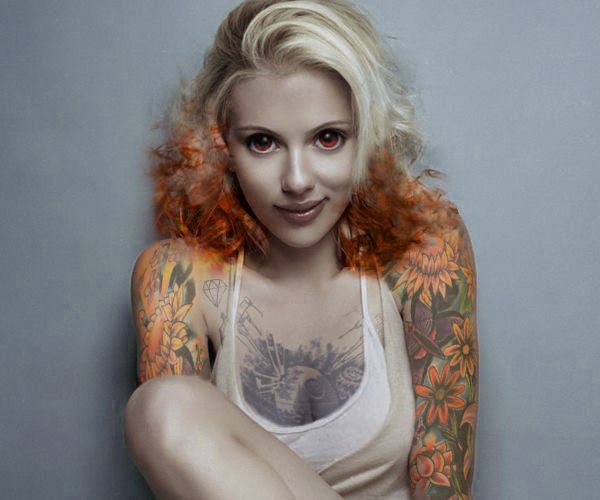 Scarlett Johansson edited by Olrag