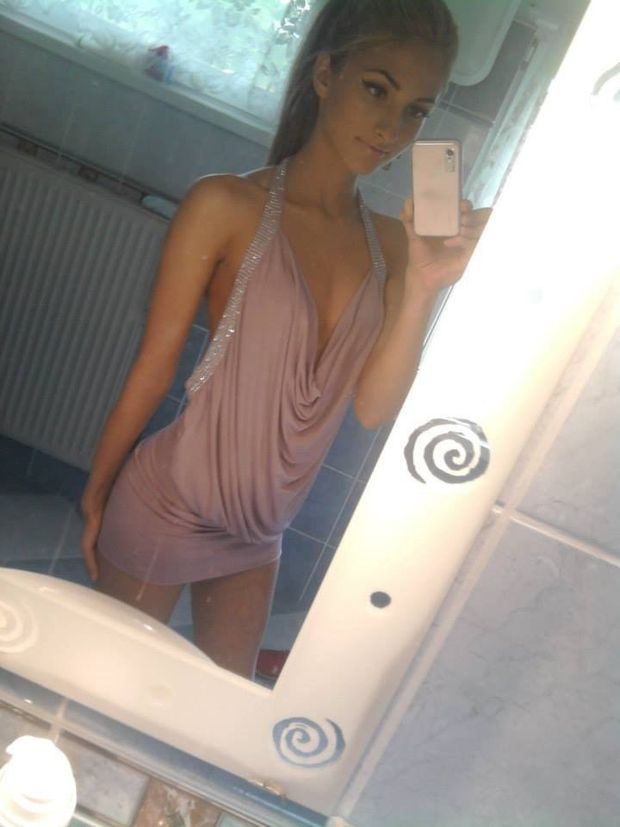 hot blonde dress