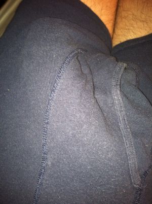 Underwear bulge