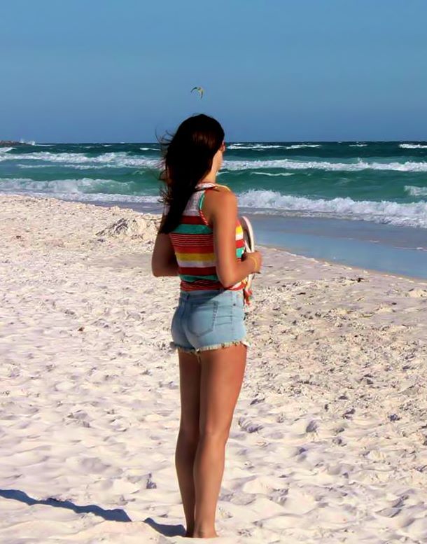 If you look close enough, you'll see an ocean.