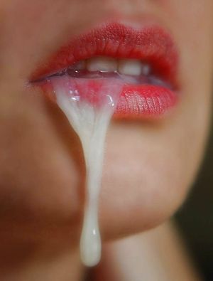 Cum on her