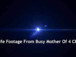 big boobs blonde getting milk out of one of her boobs