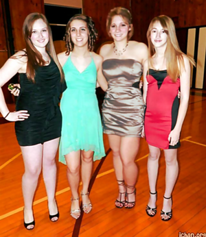 College girls self pic