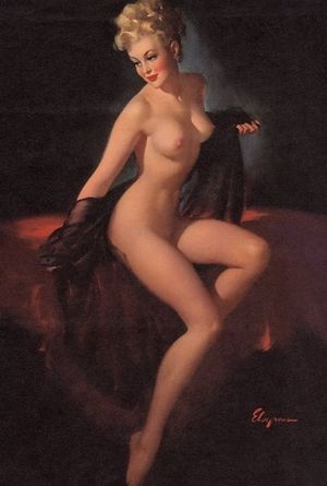 Unveiling - Gil Elvgren