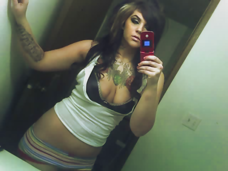emo selfshot